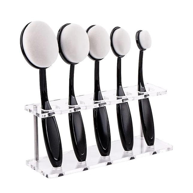 UNIMEIX 5 Pack Blending Brush for Card Making Crafting Ink Blender Brushes Set Tool Paper Background Brush Drawing Scrapbooking & Stamping Supplies (Black)