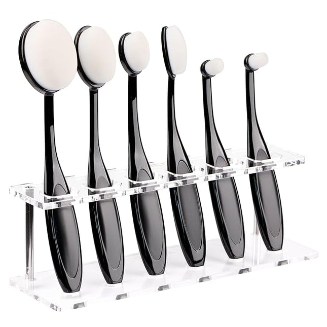 UNIMEIX 6 Pack Blending Brush for Card Making Crafting Ink Blender Brushes Set Tool Paper Background Brush Drawing